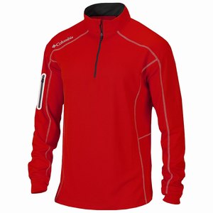 Columbia Shotgun Golf™ 1/4 Zip Herr Röda (SRPUK6503)